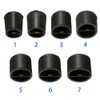 DASNTERED Rubber End Caps, Chair Floor Protec-tor Ferrule Cap, An-ti