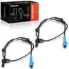 2 x ABS sensor rear axle for 206 hatchback 2A/C
