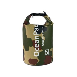 LTMGL Dry Bag Waterproof 5L/10L/20L, Camo Design, Roll Top Lightweight dry bags for FLoating, Boating, Kayaking, Camping, Beach，Paddle boarding Accessories