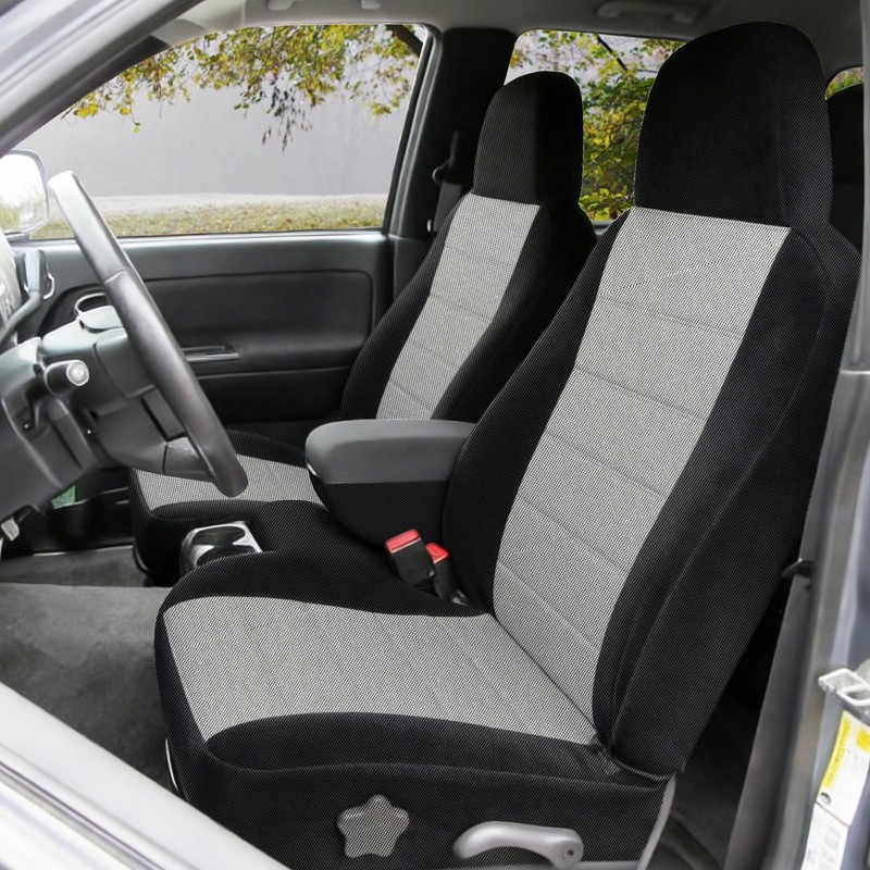 ESMING 60/40 Front Split Bench Seat Covers for Chevy Colorado