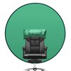 2 in 1 142cm Round Blue Green Screen Backdrop Double