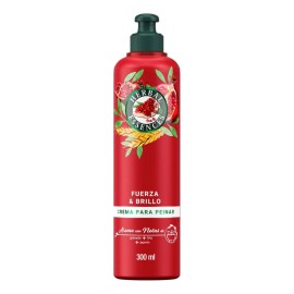 Crema para Peinar Herbal Essences Granada & Proteína Vegana Fuerza y Brillo 300ml