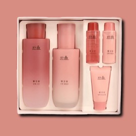 Aeban Company Hanyul Red Rice Essential Set Moisture Elasticity Essence Emulsion 2-Piece Set