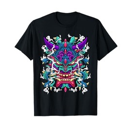 Oni Mask Hannya Japanese T-Shirt