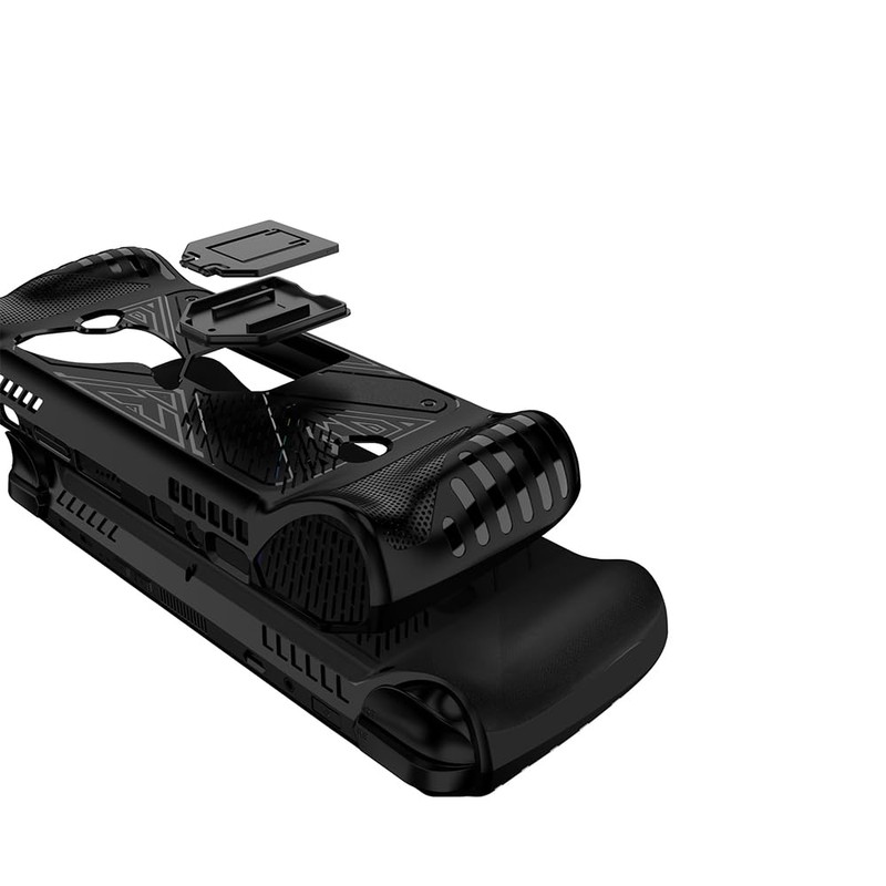 QINOUK Case for Asus ROG Ally X, [Shockproof] Soft TPU
