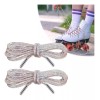 KFMX Agujetas Circular Diamantes Piedras 1.2m Tenis Zapatos