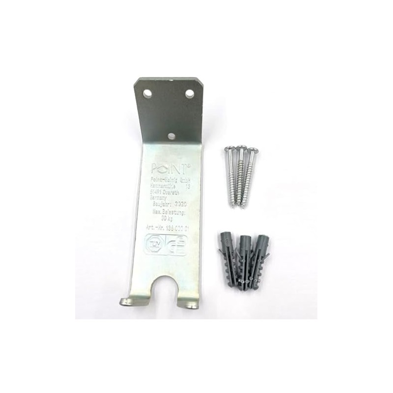 POINT Bicycle Wall Mount (Pedal Mount) with Material Pack of