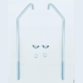 RVPNR RV Propane Tank Mounting Rack for Camper and Travel Trailers for 20lb. (RVPNR103H)