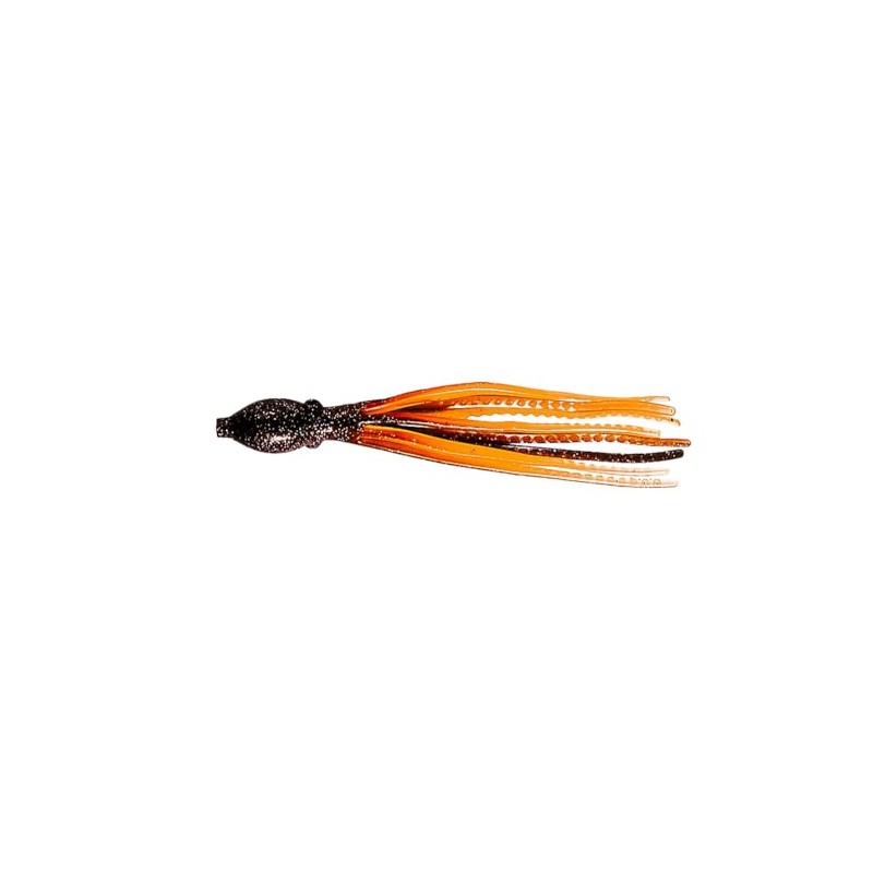 Nikko Kasei H210302 Super Octopus Bait, 3.5 inch, Cosmo Black