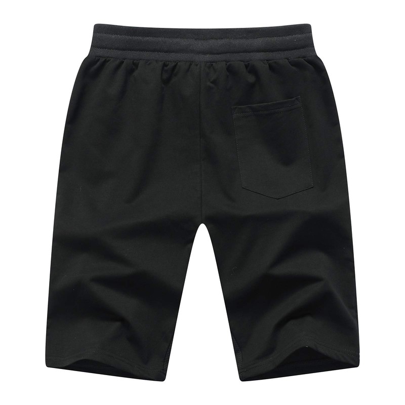Tansozer Men's Cotton Shorts with Zip - Green, size: 3xl