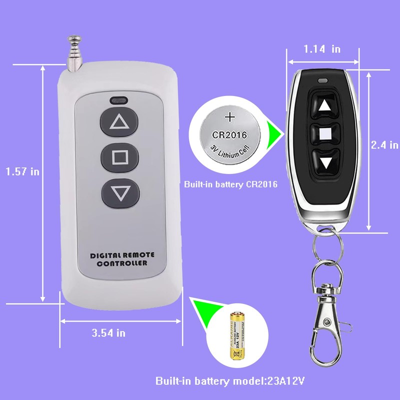 idealWIN Forward Reverse Switch with Remote MaxLoad 30A,Linear Actuator Controller