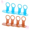 SHOWERORO 8 Pcs Wall Mounted Phone Hanging Stand Folding Charging