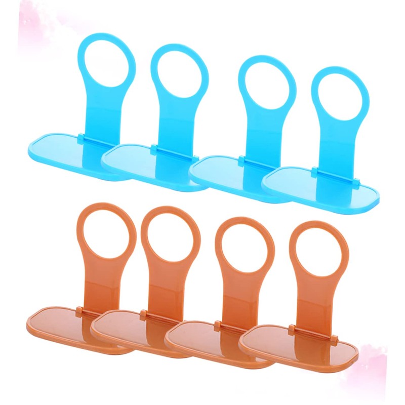 SHOWERORO 8 Pcs Wall Mounted Phone Hanging Stand Folding Charging