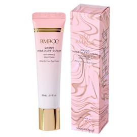 BMBCO Crema de ojos de oro de 24 quilates, tratamiento de crculos oscuros y arrugas, hidratante e iluminadora debajo de los ojos, antienvejecimiento  