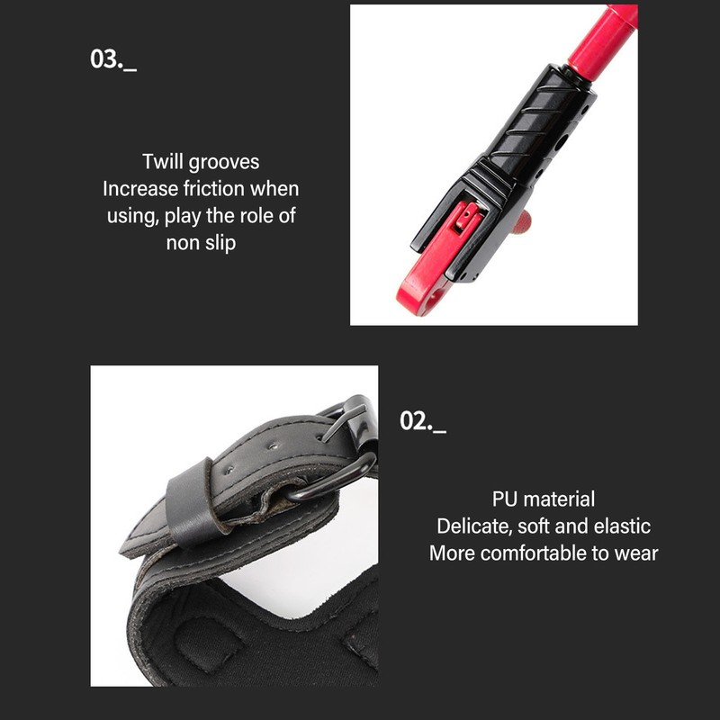 Archery Release Aid PU Iron High Stability Bow Release Wrist