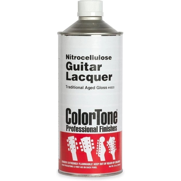 ColorTone Traditional Aged Gloss Nitrocellulose Guitar Lacquer, 1-Quart Can