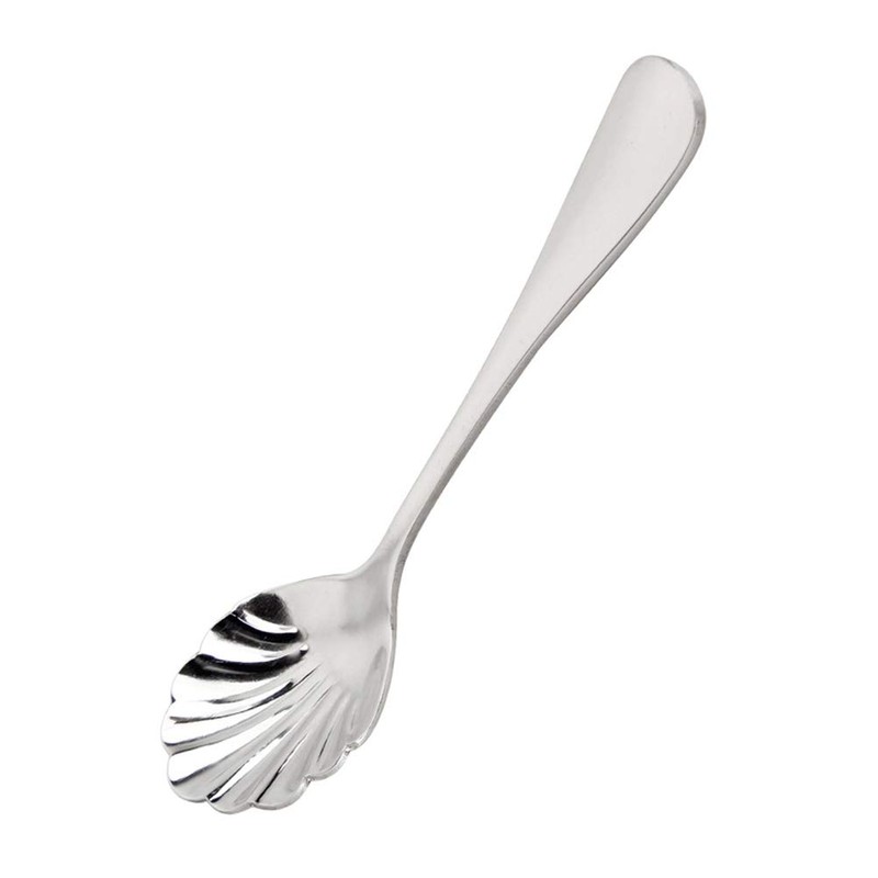 BESTONZON Set of 4 Creative Stainless Steel Shell Shape Dessert