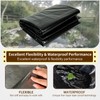 yeezoo 10X10FT Reinforced PE Pond Liner, KOI Pond Liners for