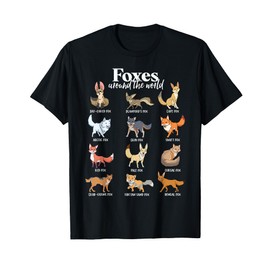 Foxes of the world T-Shirt