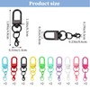 XCSJ Pack of 20 Lanyard Trigger Carabiner Hooks Key Ring