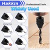 Hakkin 5Pcs Keyless Drill Chuck for Impact Driver, 1/4" Hex