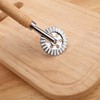 2 PCS Pasta Cutter Wheel Ravioli Cutter Wheel with Roller