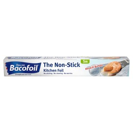 Bacofoil The Non-Stick Kitchen Foil, High Quality, Tear-Resistant and Easy to Cut, 30cm x 5m, X6