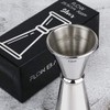 FLOW Barware Jigger 4-in-1 Shot Measure 25ml 50ml 15ml 35ml