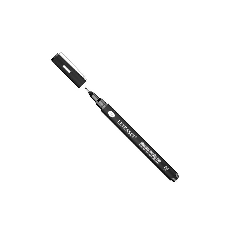 Letraset 0.7 mm Fine Line Drawing Marker Pen (Pack of