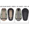 FARMSOLDIER Airsoft Strobe Light,Outdoor Safety Flashlight，Survival IR Flash Waterproof Ladybird