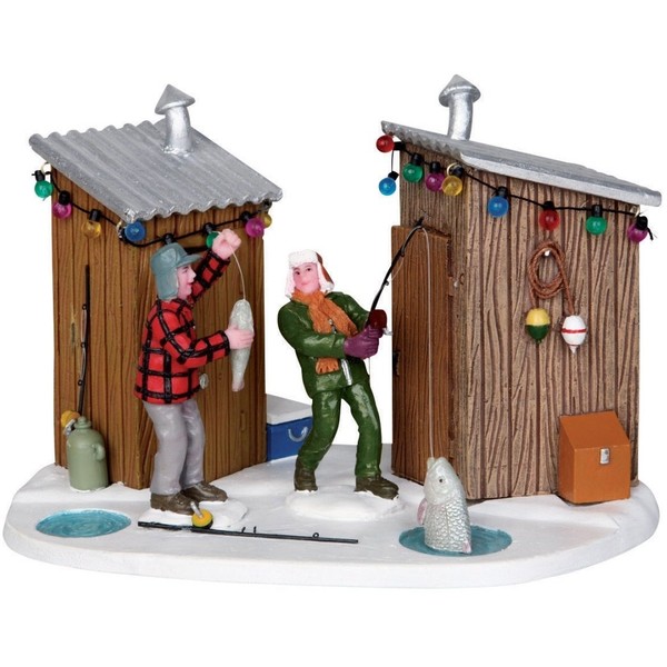 Lemax 23951 Village Accessory, 6" High, Red, Black, Green, Brown,