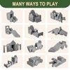 snow mini Modular Kids Play Couch 15PCS, Convertible Toddler Floor