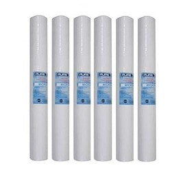 IPW Industries Inc-PureT - GCB Series (GCB2000010)- 20" x 2.5" Spun Polypropylene Sediment Filter 6 Pack