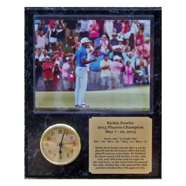 GFSF Rickie Fowler Players Championship 8x10 Photo Clock Plaque Final Putt