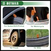 Hihaha Car SUV Tire Valve Stem Caps, 16mm, Aluminum Alloy,