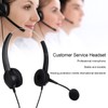 Hilitand Headset with Microphone Noise Cancelling, Telephone Headset for Laptop,