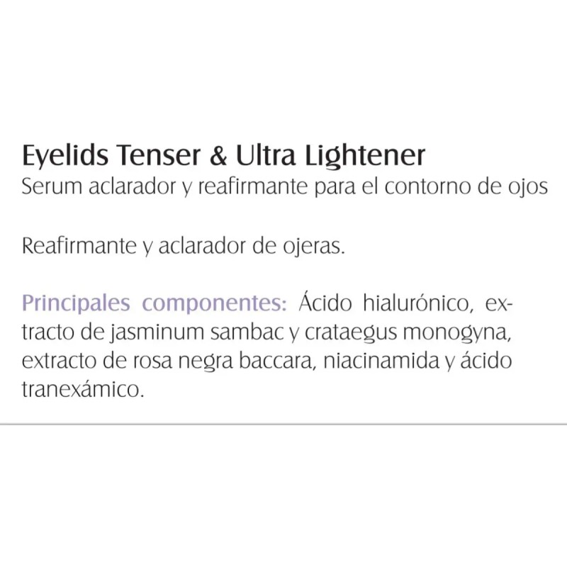 Eyelids Tenser & Ultra Lightener Natural Radiance De Marant