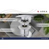 DURO CLICK-CLACK Valve with Brass Sleeve, Effortless Functionality for the