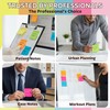 Infiniko Sticky Notes 3x3 (12 Pads/1200 Sheets) – 2026 Improved