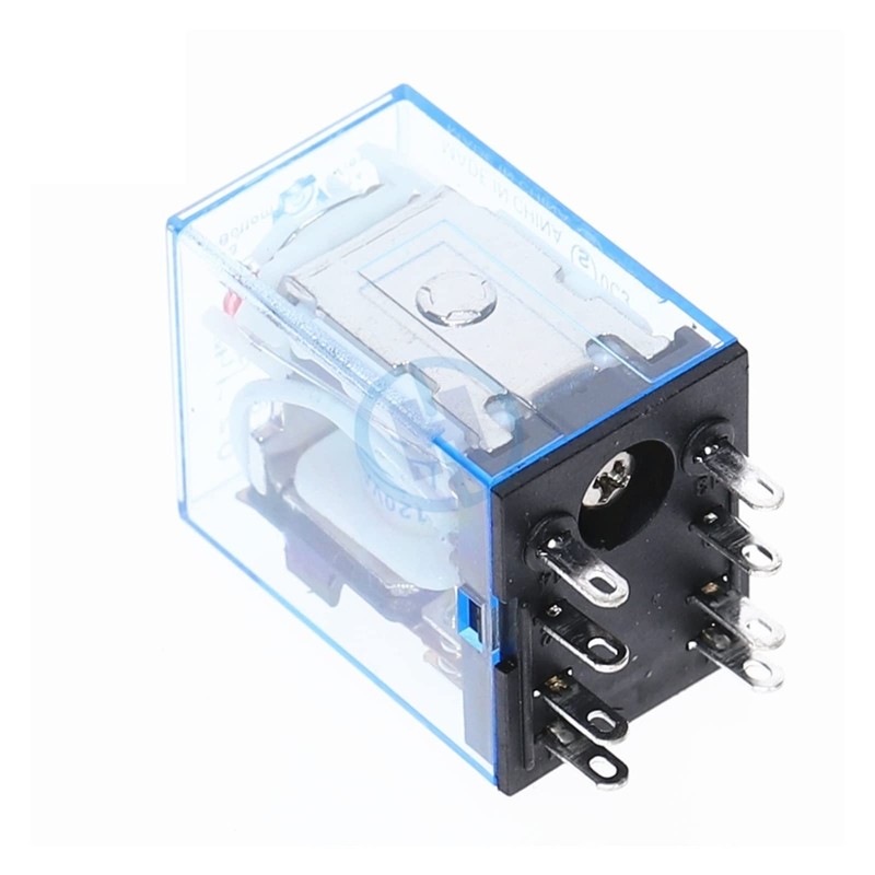 NANZU MY2NJ Model 12VDC DC24V AC110V AC220V Coil 8 Pin