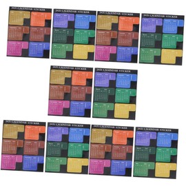 HOODANCOS 5 Sets 2025 Index Post Journal Planner Sticker Planner Index Tab Monthly Planner Tab Page Marking Note Planner Tabs Sticker Notebook Stickers 2025 Schedule Stickers