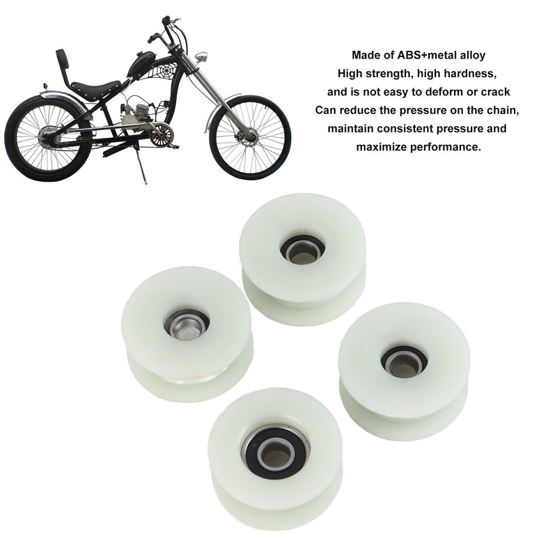 4pcs Pulley Chain Tensioner Roller High Strength for 49cc 66cc