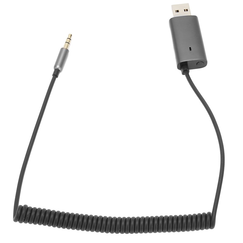 Bluetooth 5.1 Aux Adapter Built in Mic Hands Free Call
