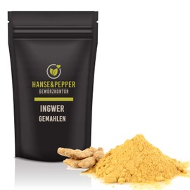250g Ingwerpulver Ingwer gemahlen Ingwer Wurzel Top Qualität - Greenline Serie
