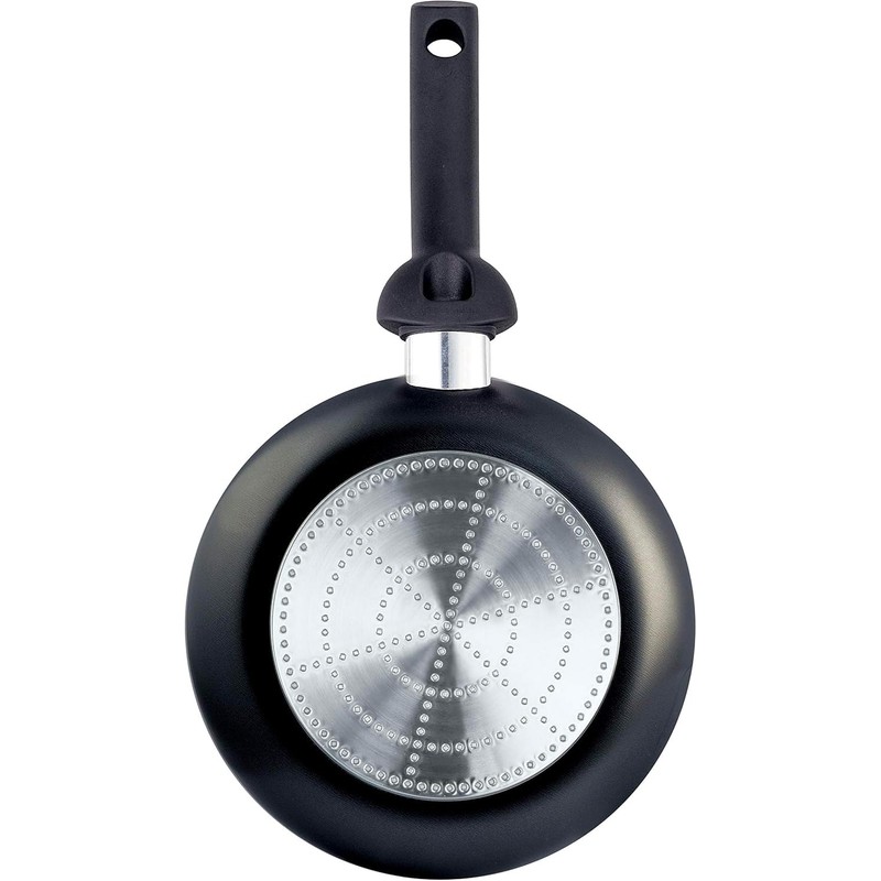 Pensofal Biostone Bratpfanne, hoch, Durchmesser 20 cm, Schwarz