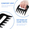 2 PCS Black Meat Tearer, Bear Claw Meat Divider, Pork