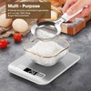ZONSEL 1 Pack Food Kitchen Scale, LCD Display Digital Grams