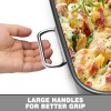 Tiawudi Lasagna Pan 15x10x3 Inch Baking Pan for Oven Nonstick