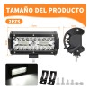 Par Faros 7''auxiliares 120w Triple-fila 6000k