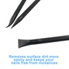 Kemcatui 9Pcs Plastic Scraper Tool, Crevice Cleaning Pen Multipurpose Scraping